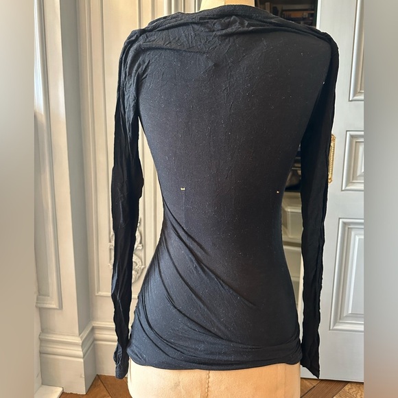 Kit & Ace Longsleeve ruched top size S - Picture 3 of 4